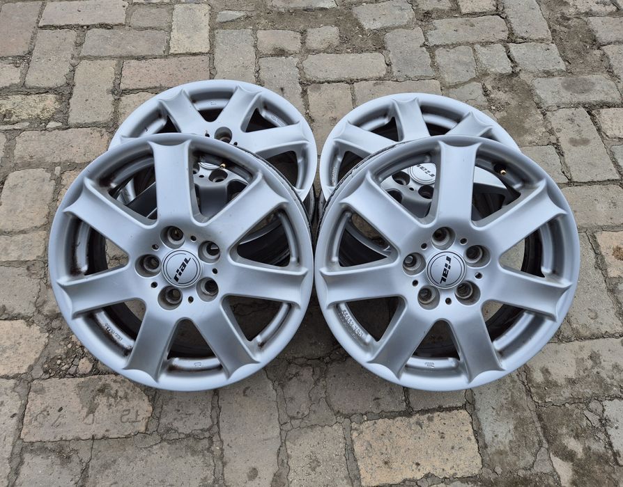 Set 4buc jante VW Audi Skoda R16 seria 6Jx16H2 ET50 - 5x112 Rial