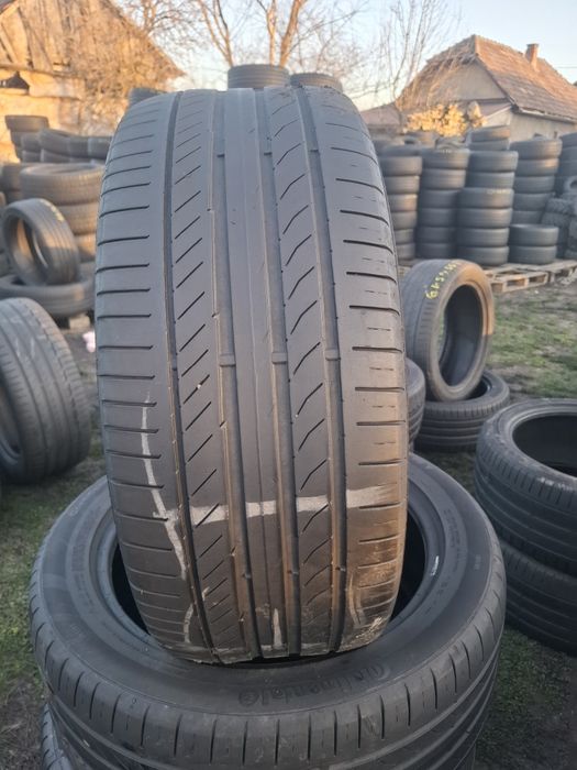 Vand set 4 anvelope 255 45 19 continentalal de vara bune