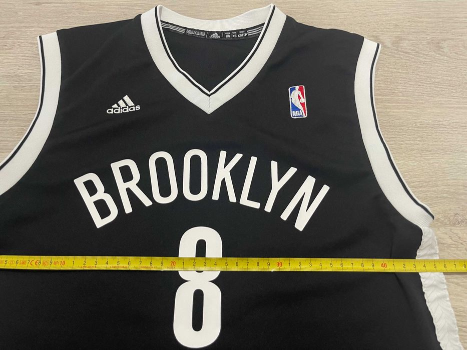 Maiou NBA Brooklyn Nets negru Adidas XS sport streetwear