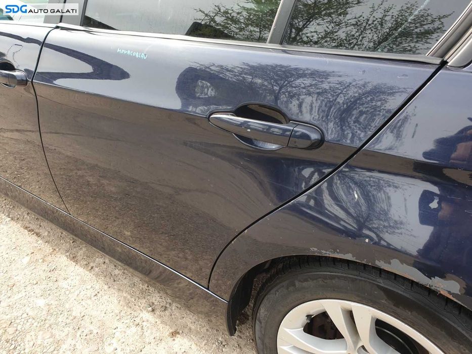 Usa Usi Portiera Portiere Stanga Spate  BMW Seria 3 E90  2004 - 2011 Culoare A35/5 Monacoblau Metallic