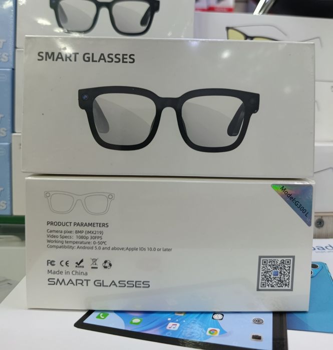 Ai Smart glasses , aqlli ochki kamerali ,videoga oladi