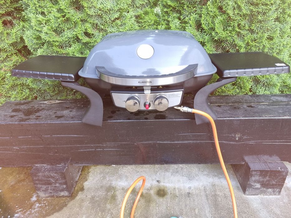 Grill gaz 2 arzătoare fontă