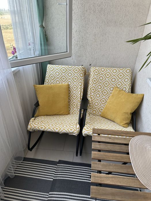 Scaun balansoar pentru balcon/terasa