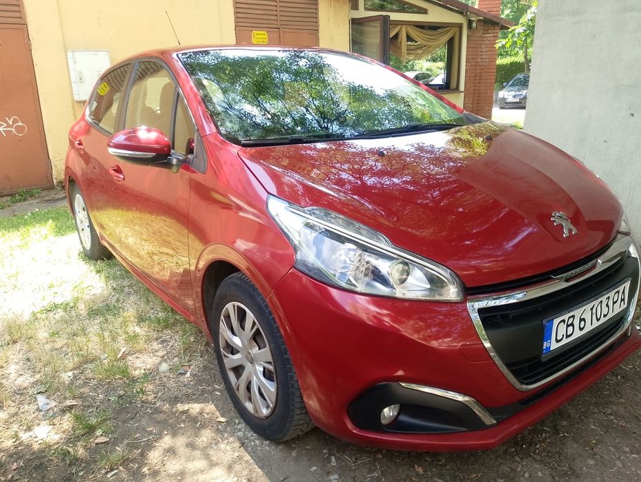 Peugeot 208, закупен от Пежо, фабрична ГУ BRC.