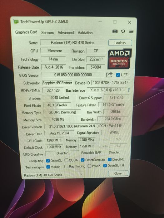 Видеокарты Sapphire RX