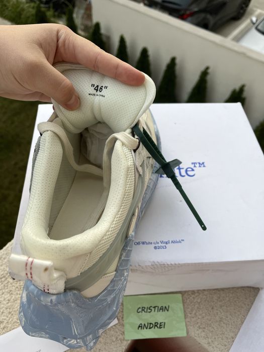 Off White Odsy Marble Blue 46