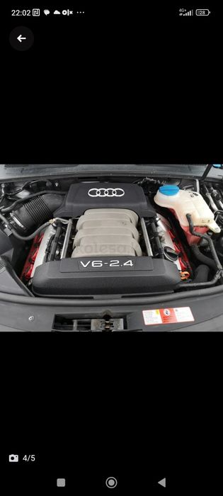 Двигатель Ауди а6с6 BWV 2.4