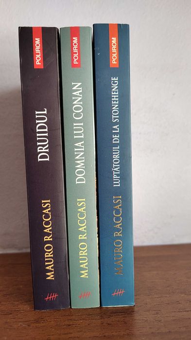 Mauro Raccasi – ciclul Romane celtice  (3 vol)