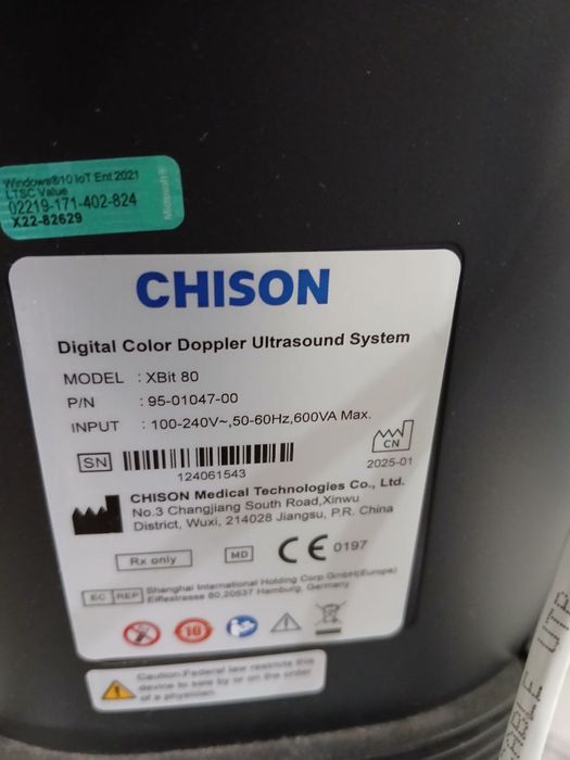 Uzi aparat chison Xbit 80 sotiladi 2025 may oyida ishlab chiqarilgan