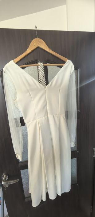 Cămașă  Zara noua /Rochie alba ocazie