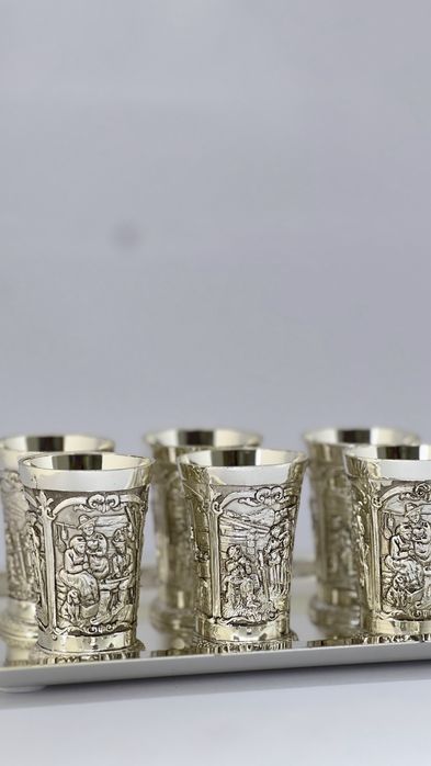 Продам мельхиоровые стопки рюмки