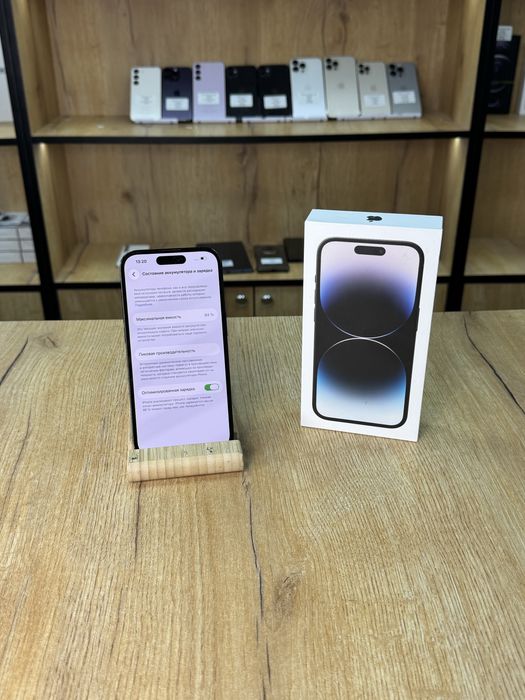 Iphone 14 pro 128 gb 84% сим/черный