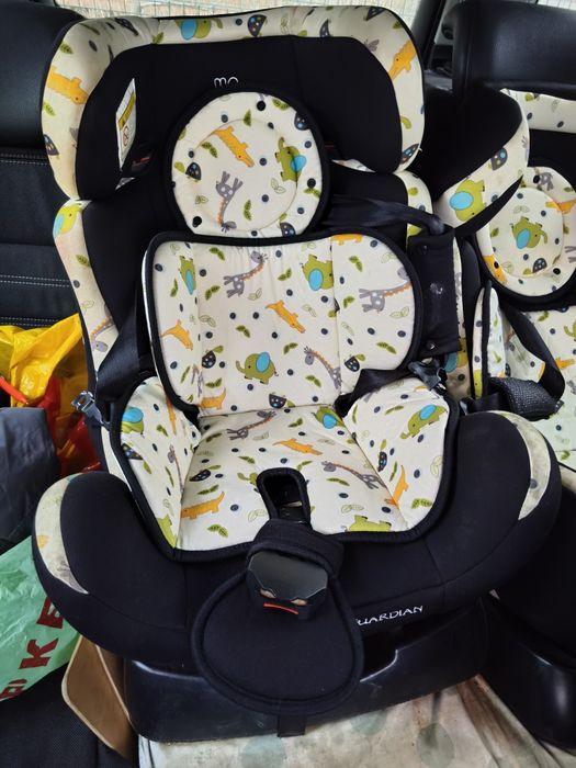 Детско столче за кола Moni - Guardian, 0-25 kg, черно