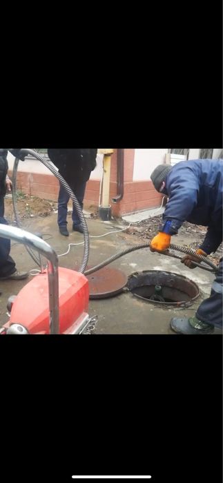 Устранение засоров. Прочистка канализаций