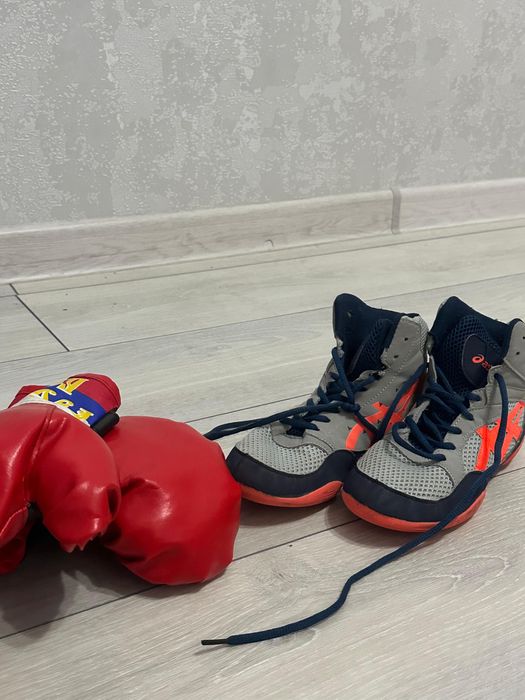 Ролики и перчатки