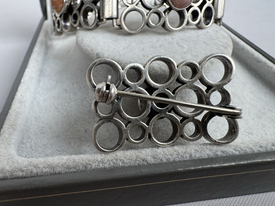 Bratara si brosa din argint