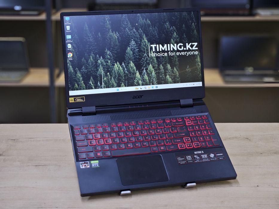 Игровой ноутбук Acer Nitro 5 - Ryzen 5 6600H/16GB/SSD 512GB/RTX 3050