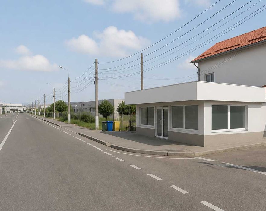 Inchiriez spatiu comercial stradal Scheia vis-a-vis de Jumbo