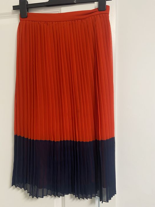 Fusta plisata 2 culori! S