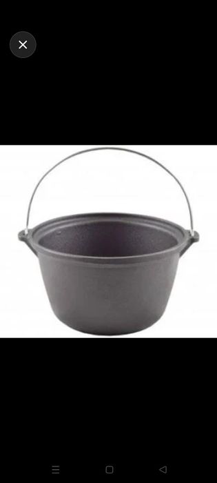 Ceaun fontă pură 3L , 4, L 5L