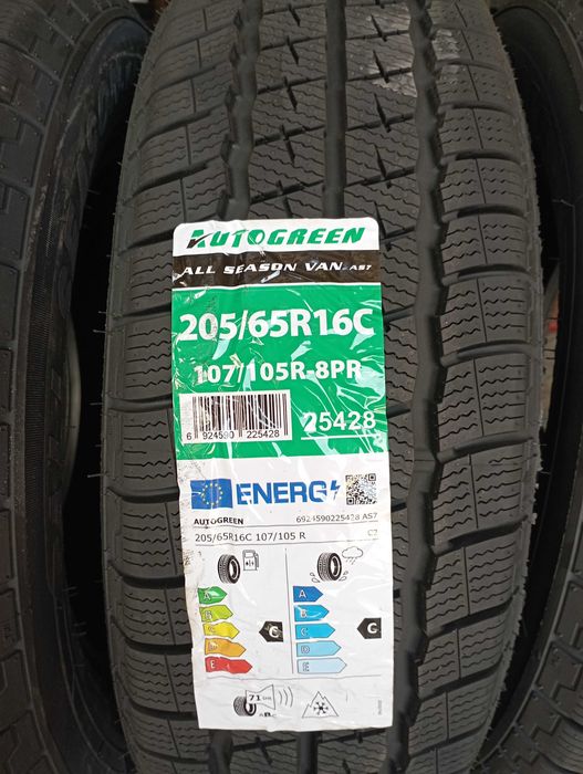 Anvelope Autogreen 205/65/16C 107/105R Noi All Season (Mixt M+S)