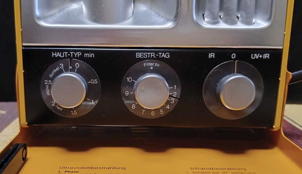 Lampă cu cuarț Dr. KERN UV+IR (terapeutică)