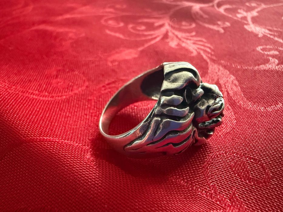 Пръстен 925 сребро - Лъв, фина изработка, бутиков - 15 грама