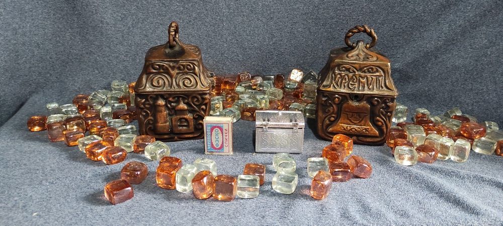 Ларец Сундучок металлический производство СССР