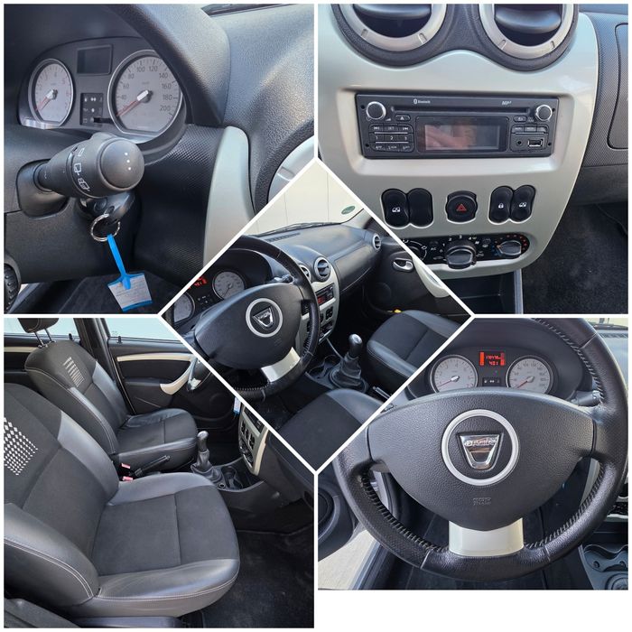 Dacia Logan mcv interior piele Laureate model Unicat fabricat pentru export  an 2012 1.5 dci euro 5