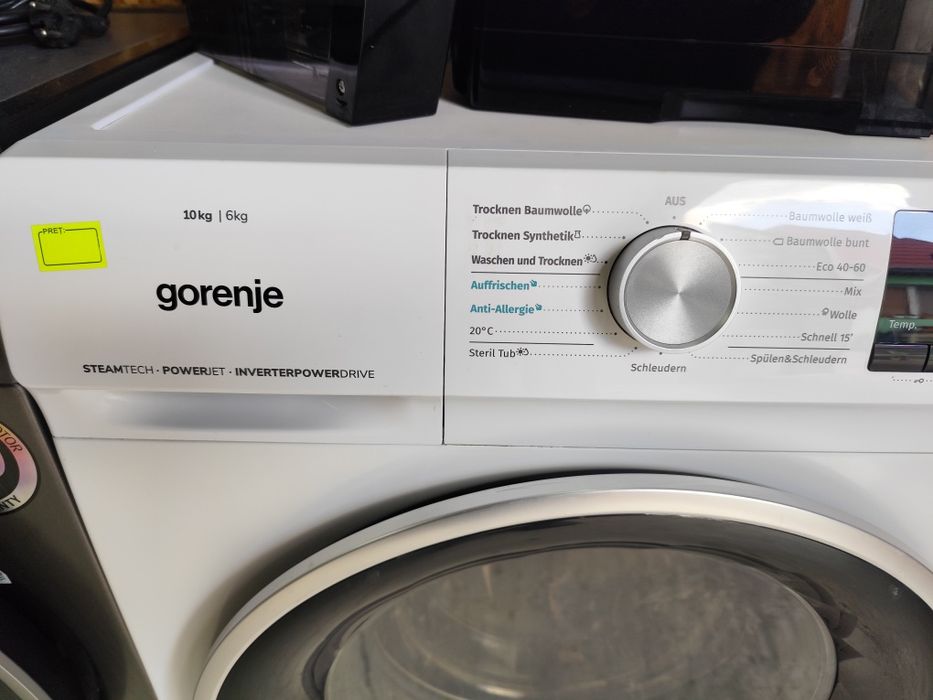 Masina de spalat Gorenje cu uscator 10 kg