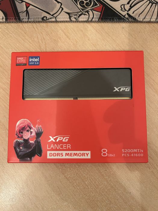 RAM XPG Lancer 16GB (2x8GB) DDR5 5200MHz CL38 – Sigilat, Neutilizat