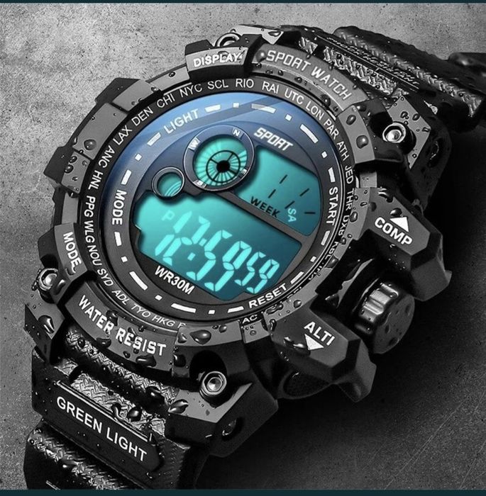 Ceas Nou tip shock proof military lcd
