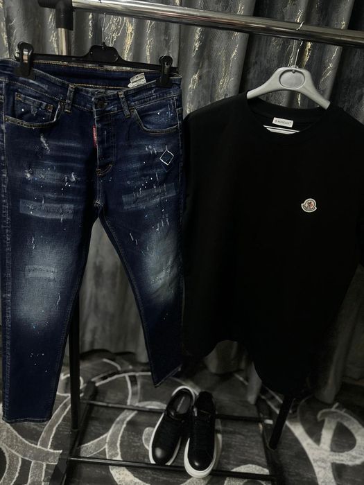 Tricou si blugi dsq
