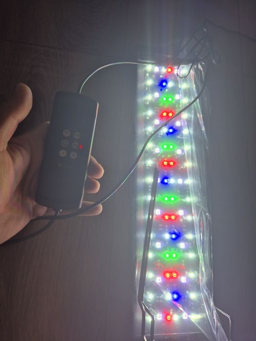 Lampa acvariu Hygger 248, 26W, 45 cm, RGB Full Spectrum