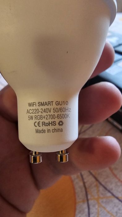 Смарт крушки луничка MR16 и GU10 wifi amazon alexa google home