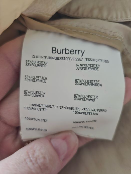Geaca burberry subtire