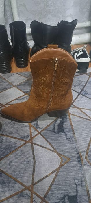 Казачки замшевые