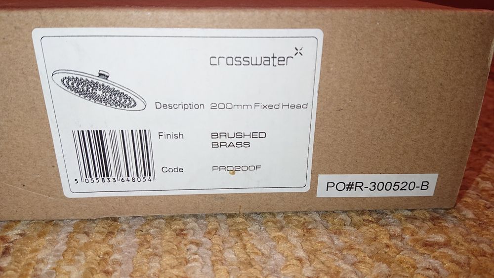 Душ пита Crosswater - 200 mm.