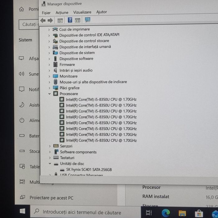 Dell I5-8350U, 16Gb ram