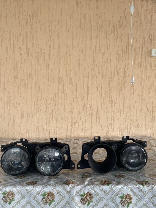 Фары бмв е34-32 Hella Balck Bosh