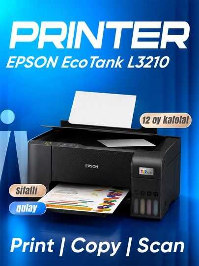 Printerlar - optom narxda - 1 qoldan olin Canon,Epson - printerlar