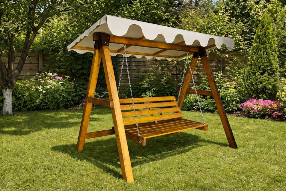 Vând balansoar lemn