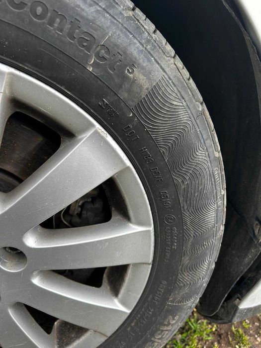 Set jante aliaj cu anvelope Vw Passat B6  215/55R16