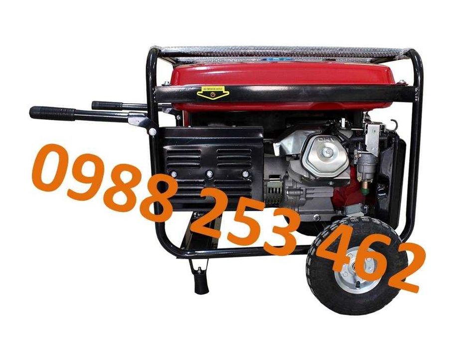 5.5 KW Генератор за ток монофазен Генератори за ток 15 Hp