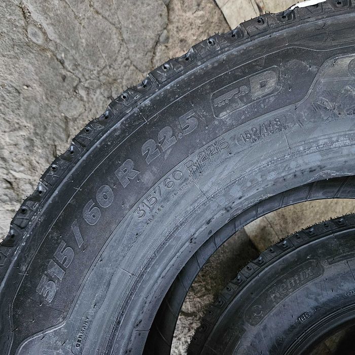 Нови тежкотоварни гуми 315/60R22.5 Michelin Remix XMultiWay3D XDE 154/