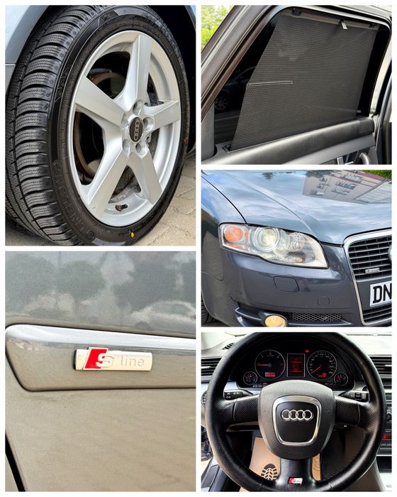 **Audi A4 2.0 TDI - 140 CP // S-LINE - BI-XENON // An fabricație 2008 - Euro 4 // Recent adusa Germania!**