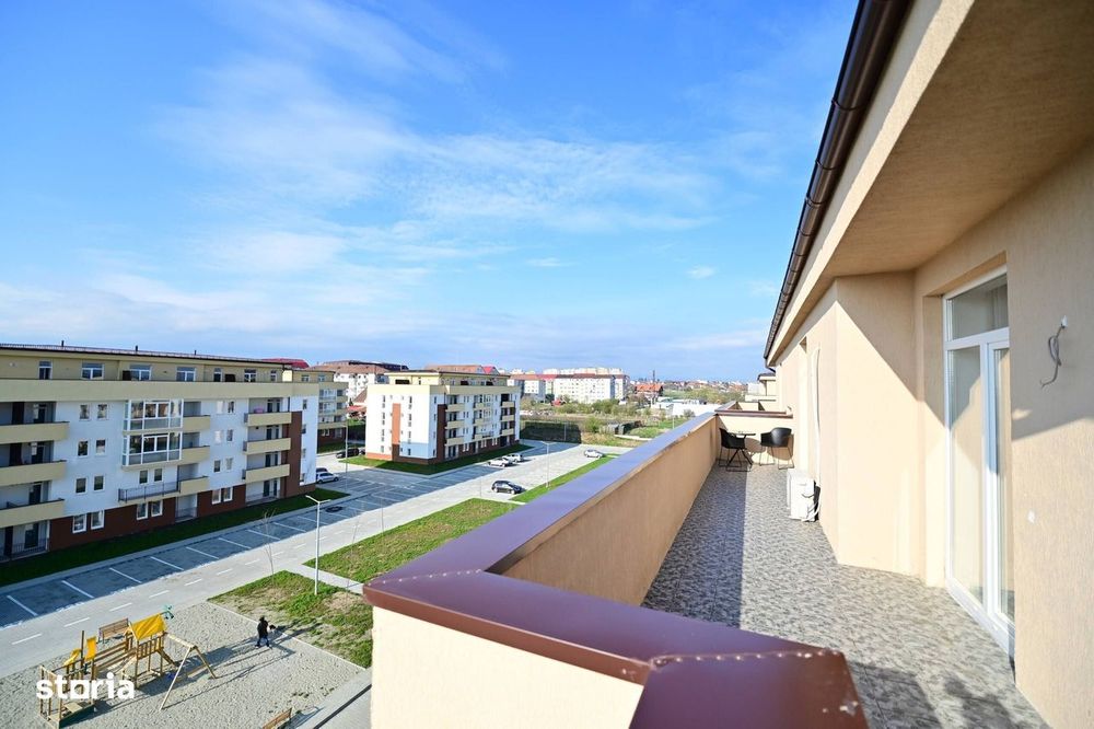 Apartament 2 camere - Henri Coandă  + terasă 40 mp