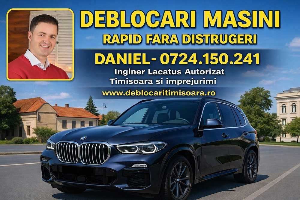 Lacatus Deblocari Usi Masini Auto Timisoara Rapid Fara Distrugere