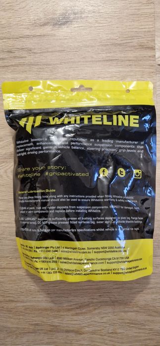 Bielete reglabile  Whiteline KlC141 punte spate (golf 5 gti)