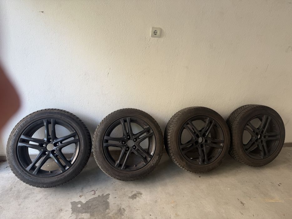 Джанти Rial 17 + зимни гуми Dunlop 225 50 17